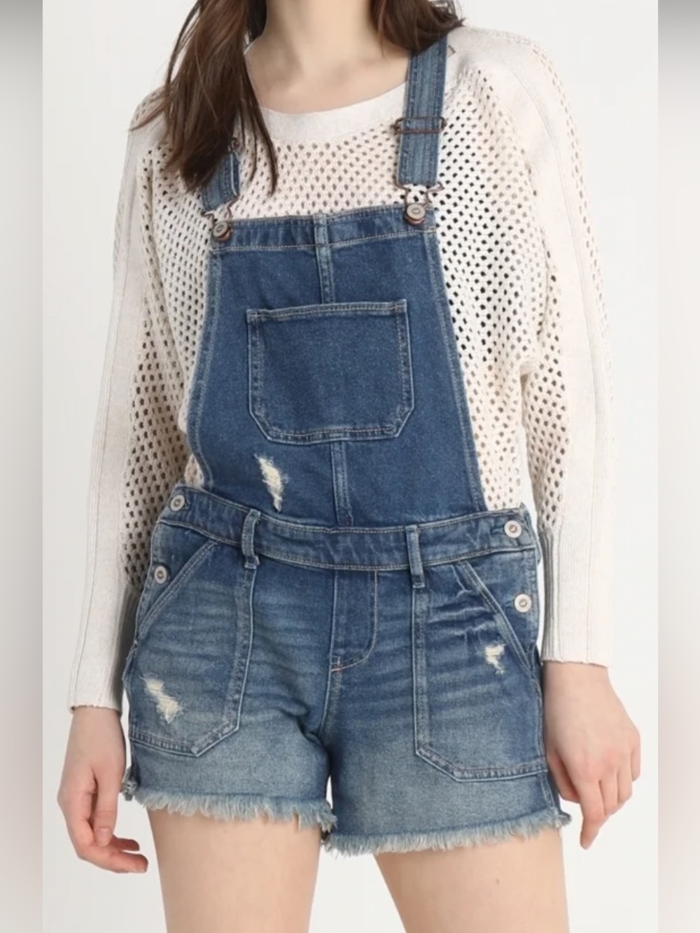 Hollister Boyfriend Short
Overall VINTAGE Stretch Women’s Size:S